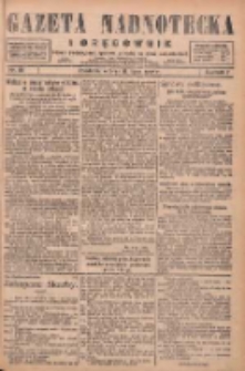 Gazeta Nadnotecka i Orędownik: pismo poświęcone sprawie polskiej na ziemi nadnoteckiej 1927.07.12 R.7 Nr156