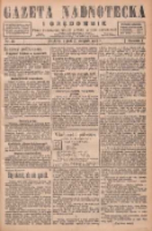 Gazeta Nadnotecka i Orędownik: pismo poświęcone sprawie polskiej na ziemi nadnoteckiej 1927.08.12 R.7 Nr183