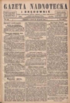 Gazeta Nadnotecka i Orędownik: pismo poświęcone sprawie polskiej na ziemi nadnoteckiej 1927.08.27 R.7 Nr195