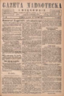 Gazeta Nadnotecka i Orędownik: pismo poświęcone sprawie polskiej na ziemi nadnoteckiej 1927.09.15 R.7 Nr211