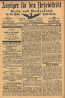 Anzeiger für den Netzedistrikt Kreis- und Wochenblatt für den Kreis Czarnikau 1902.07.01 Jg.50 Nr74