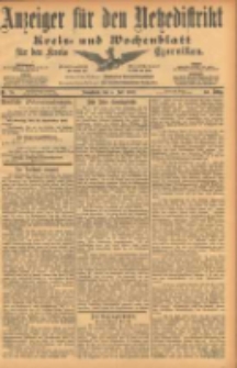 Anzeiger für den Netzedistrikt Kreis- und Wochenblatt für den Kreis Czarnikau 1902.07.05 Jg.50 Nr76