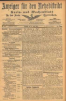 Anzeiger für den Netzedistrikt Kreis- und Wochenblatt für den Kreis Czarnikau 1902.07.15 Jg.50 Nr80