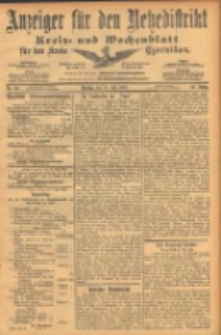 Anzeiger für den Netzedistrikt Kreis- und Wochenblatt für den Kreis Czarnikau 1902.07.15 Jg.50 Nr80