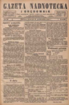 Gazeta Nadnotecka i Orędownik: pismo poświęcone sprawie polskiej na ziemi nadnoteckiej 1927.10.20 R.7 Nr241