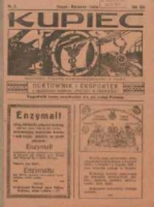 Kupiec Tygodnik: najstarszy tygodnik kupiecko- przemysłowy w Polsce 1927.01.14 R.21 Nr2; urzędowy organ publikacyjny Targ&oacute;w Wschodnich we Lwowie