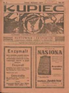 Kupiec Tygodnik: najstarszy tygodnik kupiecko- przemysłowy w Polsce 1927.01.21 R.21 Nr3; urzędowy organ publikacyjny Targ&oacute;w Wschodnich we Lwowie
