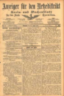 Anzeiger für den Netzedistrikt Kreis- und Wochenblatt für den Kreis Czarnikau 1902.08.23 Jg.50 Nr97