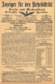Anzeiger für den Netzedistrikt Kreis- und Wochenblatt für den Kreis Czarnikau 1902.09.13 Jg.50 Nr106