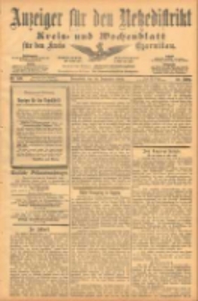 Anzeiger für den Netzedistrikt Kreis- und Wochenblatt für den Kreis Czarnikau 1902.09.20 Jg.50 Nr109