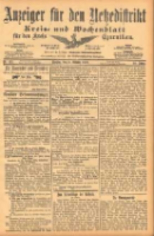 Anzeiger für den Netzedistrikt Kreis- und Wochenblatt für den Kreis Czarnikau 1902.10.21 Jg.50 Nr122