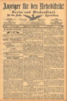 Anzeiger für den Netzedistrikt Kreis- und Wochenblatt für den Kreis Czarnikau 1902.10.28 Jg.50 Nr125