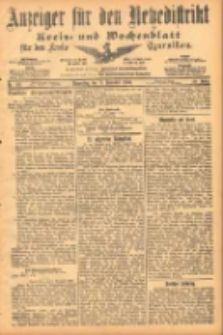 Anzeiger für den Netzedistrikt Kreis- und Wochenblatt für den Kreis Czarnikau 1902.11.13 Jg.50 Nr132