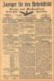 Anzeiger für den Netzedistrikt Kreis- und Wochenblatt für den Kreis Czarnikau 1902.11.15 Jg.50 Nr133