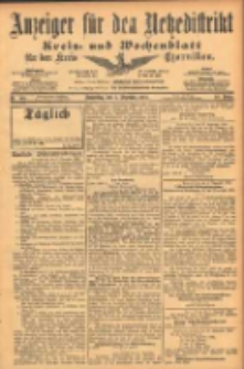 Anzeiger für den Netzedistrikt Kreis- und Wochenblatt für den Kreis Czarnikau 1902.12.04 Jg.50 Nr140