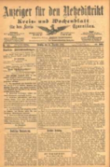 Anzeiger für den Netzedistrikt Kreis- und Wochenblatt für den Kreis Czarnikau 1902.12.16 Jg.50 Nr145
