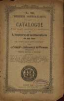 Bibliotheca Polonica-Slavica : catalogue d'ouvrages anciens et modernes sur l'histoire et la littérature des pays slaves en vente aux prix marqués chez Joseph Jolowicz a Posen (Prusse) librairie ancienne et moderne
