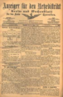 Anzeiger für den Netzedistrikt Kreis- und Wochenblatt für den Kreis Czarnikau 1903.01.10 Jg.51 Nr5