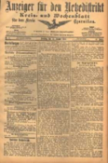 Anzeiger für den Netzedistrikt Kreis- und Wochenblatt für den Kreis Czarnikau 1903.01.13 Jg.51 Nr6