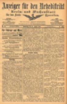 Anzeiger für den Netzedistrikt Kreis- und Wochenblatt für den Kreis Czarnikau 1903.01.29 Jg.51 Nr13