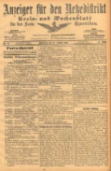 Anzeiger für den Netzedistrikt Kreis- und Wochenblatt für den Kreis Czarnikau 1903.02.12 Jg.51 Nr19