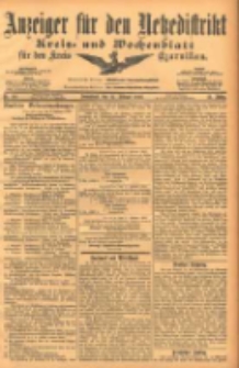 Anzeiger für den Netzedistrikt Kreis- und Wochenblatt für den Kreis Czarnikau 1903.02.14 Jg.51 Nr20