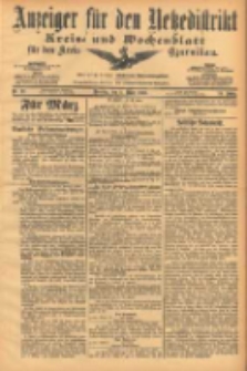 Anzeiger für den Netzedistrikt Kreis- und Wochenblatt für den Kreis Czarnikau 1903.03.03 Jg.51 Nr27