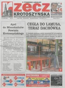 Rzecz Krotoszyńska 2005.09.20 R.16 Nr38(547)