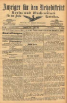 Anzeiger für den Netzedistrikt Kreis- und Wochenblatt für den Kreis Czarnikau 1903.04.09 Jg.51 Nr43