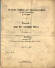 Bericht über das Schuljahr ...