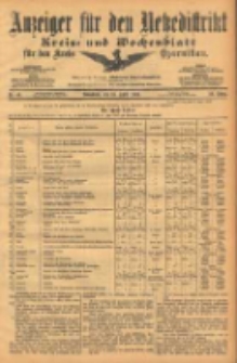 Anzeiger für den Netzedistrikt Kreis- und Wochenblatt für den Kreis Czarnikau 1903.04.18 Jg.51 Nr46