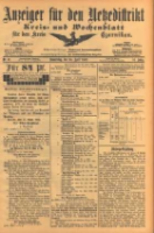 Anzeiger für den Netzedistrikt Kreis- und Wochenblatt für den Kreis Czarnikau 1903.04.30 Jg.51 Nr51