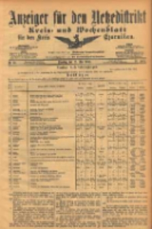 Anzeiger für den Netzedistrikt Kreis- und Wochenblatt für den Kreis Czarnikau 1903.05.12 Jg.51 Nr56