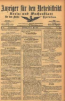 Anzeiger für den Netzedistrikt Kreis- und Wochenblatt für den Kreis Czarnikau 1903.05.28 Jg.51 Nr63