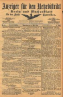Anzeiger für den Netzedistrikt Kreis- und Wochenblatt für den Kreis Czarnikau 1903.06.11 Jg.51 Nr68
