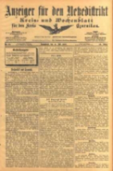 Anzeiger für den Netzedistrikt Kreis- und Wochenblatt für den Kreis Czarnikau 1903.07.11 Jg.51 Nr81