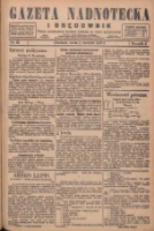 Gazeta Nadnotecka i Orędownik: pismo poświęcone sprawie polskiej na ziemi nadnoteckiej 1928.08.08 R.8 Nr181