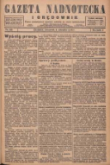 Gazeta Nadnotecka i Orędownik: pismo poświęcone sprawie polskiej na ziemi nadnoteckiej 1928.08.09 R.8 Nr182