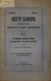O stosunku narządu wzroku do ogólnych cierpień ustroju / przez H. Sattler'a ; [przeł. St. Rembieliński].