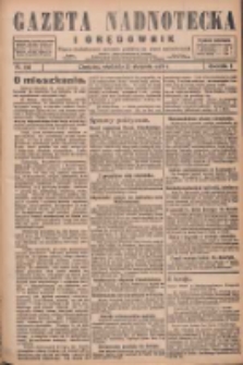 Gazeta Nadnotecka i Orędownik: pismo poświęcone sprawie polskiej na ziemi nadnoteckiej 1928.08.19 R.8 Nr190