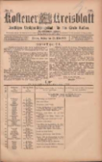 Kostener Kreisblatt: amtliches Veröffentlichungsblatt für den Kreis Kosten 1903.05.22 Jg.38 Nr41