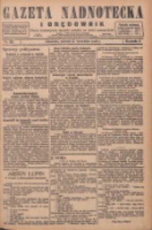 Gazeta Nadnotecka i Orędownik: pismo poświęcone sprawie polskiej na ziemi nadnoteckiej 1928.09.15 R.8 Nr213