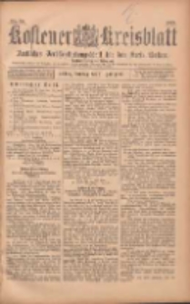 Kostener Kreisblatt: amtliches Veröffentlichungsblatt für den Kreis Kosten 1903.07.21 Jg.38 Nr58
