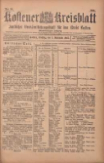 Kostener Kreisblatt: amtliches Ver&ouml;ffentlichungsblatt f&uuml;r den Kreis Kosten 1903.09.01 Jg.38 Nr70