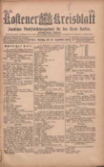 Kostener Kreisblatt: amtliches Ver&ouml;ffentlichungsblatt f&uuml;r den Kreis Kosten 1903.09.29 Jg.38 Nr78