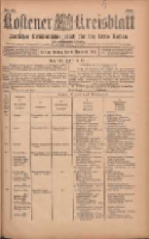 Kostener Kreisblatt: amtliches Ver&ouml;ffentlichungsblatt f&uuml;r den Kreis Kosten 1903.11.06 Jg.38 Nr89