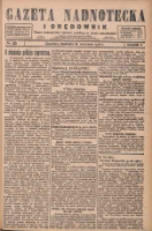 Gazeta Nadnotecka i Orędownik: pismo poświęcone sprawie polskiej na ziemi nadnoteckiej 1928.09.30 R.8 Nr226