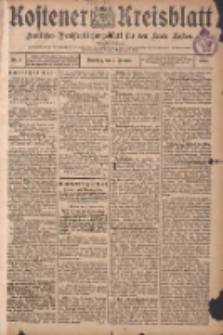 Kostener Kreisblatt: amtliches Veröffentlichungsblatt für den Kreis Kosten 1905.01.03 Jg.40 Nr1