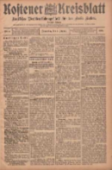 Kostener Kreisblatt: amtliches Ver&ouml;ffentlichungsblatt f&uuml;r den Kreis Kosten 1905.01.05 Jg.40 Nr2