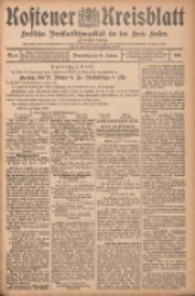 Kostener Kreisblatt: amtliches Ver&ouml;ffentlichungsblatt f&uuml;r den Kreis Kosten 1905.01.19 Jg.40 Nr8